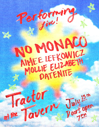 No Monaco, Aimee Lefkowicz , Mollie Elizabeth, DATENITE