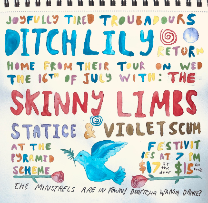 Ditch Lily + The Skinny Limbs + Violet Scum + Statice