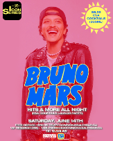Icon Series 006: Bruno Mars (ESA Launch Party) - FREE RSVP