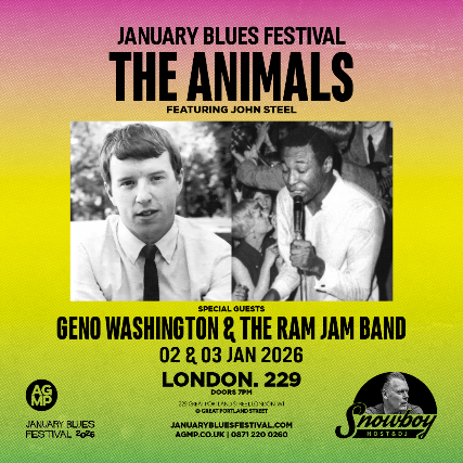 January Blues: The Animals + Geno Washington and The Ram Jam Band
