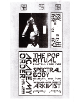 Academy Order / The Pop Ritual / Spectral Body / Arkivist