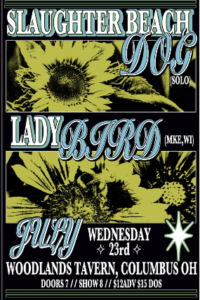 Ladybird w/ Jake Ewald (Slaughter Beach Dog) at Woodlands Tavern