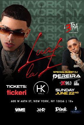 LUAR LA L Live in NEW YORK - HK HALL