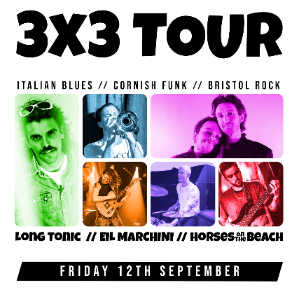 HORSES ON THE BEACH // LONG TONIC // EIL MARCHINI