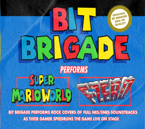 Bit Brigade Performs "Super Mario World" + "F-Zero" LIVE