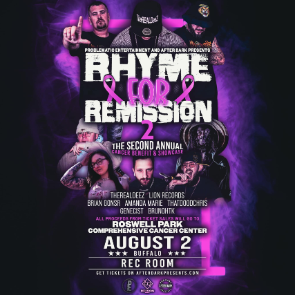 Rhyme For Remission 2: 2nd Annual Cancer Benefit & Showcase
