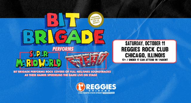 Bit Brigade Performs "Super Mario World" + "F-Zero" LIVE