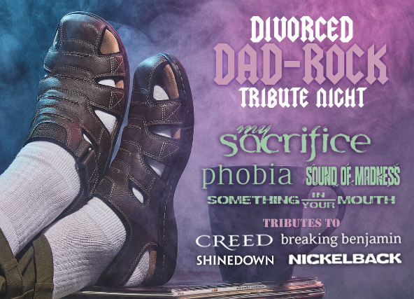 DIVORCED DAD ROCK TRIBUTE NIGHT
