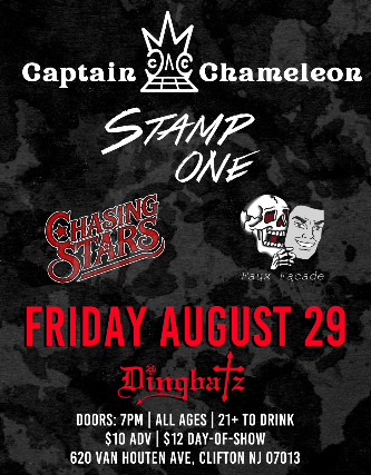 Captain Chameleon, StampOne, Chasing Stars, Faux Facade