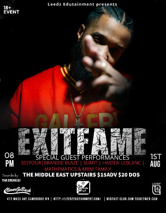 Leedz Edutainment Presents: EXITFAME With Seefour, Brandi Blaze, Sumit, Haiden Leblanc, Mathematics & MBM Family