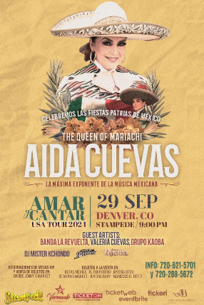 AIDA CUEVAS EN CONCIERTO
