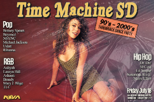 Time Machine: 90s - 2000s Throwback Dance Party