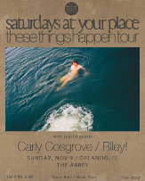 Saturdays At Your Place - These Things Happen Tour