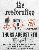 The Restoration, We Don't Know Eddy, Watch It Fall, Fenti Kart, Just Sam