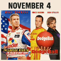 Sookram's Double Feature Night - Talladega Nights | Dodge Ball Sookram's Double Feature Night - Talladega Nights | Dodge Ball