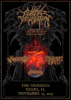 Cattle Decapitation, Aborted, Frozen Soul, and Tribal Gaze in Tampa