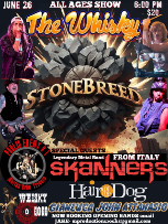 Stonebreed, Meg Nash, Skanners , Hair Of The Dog , Gianluca John Attanasio , Crue 2