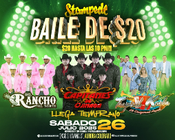 Sábado de $20 antes de las 10:00PM