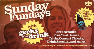 Sunday Fundays with Geeks Who Drink