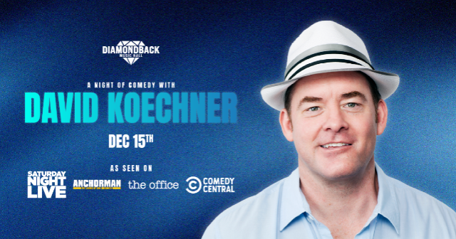 David Koechner (CANCELLED) - Rescheduling New Date