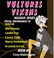 Vultures Vixens - A Ladies Night Comedy Showcase
