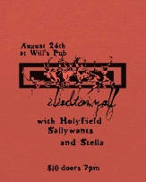 iliedtomyself with Holyfield, Sally Wants, and Stella