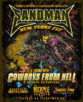 Sandman/ Tribute to Metallica, Cowboys From Hell / Tribute To Pantera Sandman/ Tribute to Metallica, Cowboys From Hell / Tribute To Pantera