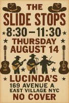 Live Honky Tonk Band The Slide Stops