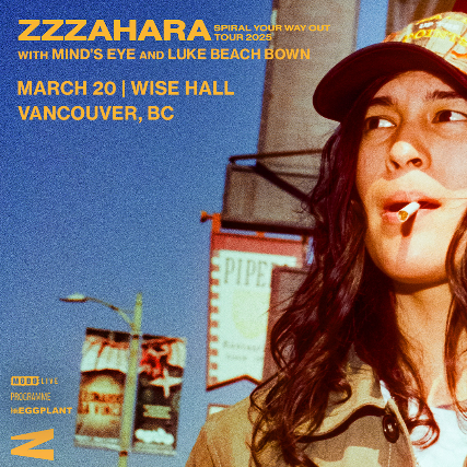 zzzahara Spiral Your Way Out Tour 2025 w/ Mind's Eye & Luke Beach Bown