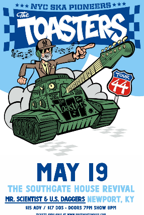 The Toasters - Tour 44 with Mr. Scientist, U.S. Daggers