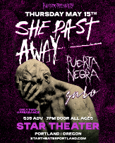 SHE PAST AWAY with Puerta Negra and Salo