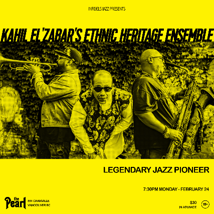 **CANCELLED** Kahil El'Zabar's Ethnic Heritage Ensemble