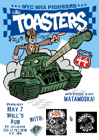 The Toasters, Matamoska, 430 Steps, Control This