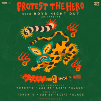 Protest The Hero with Boys Night Out