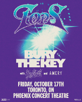 TOPS | Bury the Key Tour w/ Starcleaner Reunion & Amery