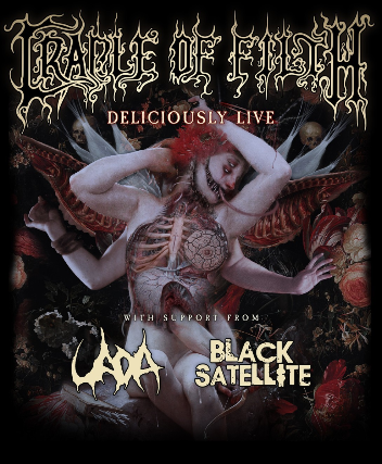 Cradle of Filth, Black Satellite, UADA