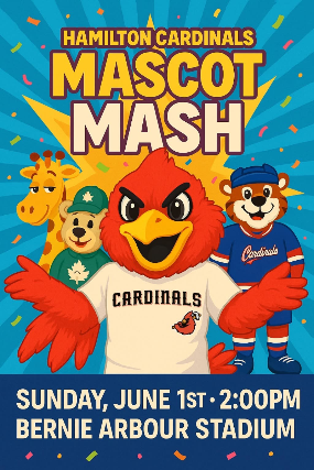 Hamilton Cardinals vs Guelph Royals - Mascot Mash