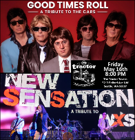 New Sensation (INXS Tribute) w/ Good Times Roll (Cars Tribute)