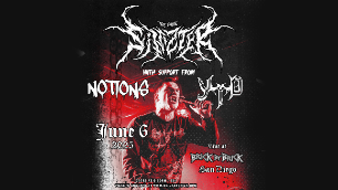 SINIZTER with special guests at Brick by Brick