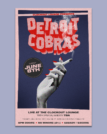 Clock-Out Lounge Presents: Detroit Cobras w/ The Fking Eagles