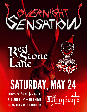 Overnight Sensation, Red Stone Lane, We Don't Know Eddy