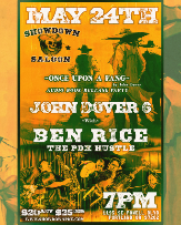 Once Upon A Fang Audiobook Release Party featuring John Dover Six and Ben Rice & The PDX Hustle