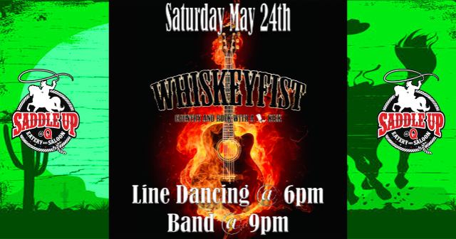 WhiskeyFist Live at Saddle Up @ Q