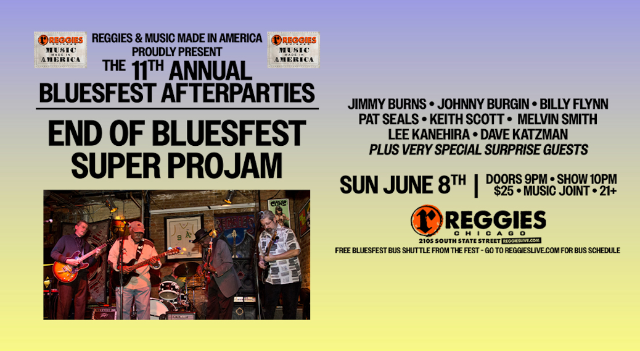 11th Annual Bluesfest AfterParty – End Of Fest ProJam