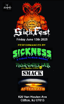 Sickness (Black Sabbath Tribute), Morgan's Well (Iron Maiden Tribute) , Smack, Aftermath