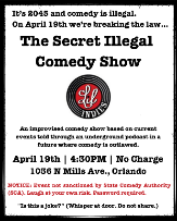 The Secret Illegal Comedy Show