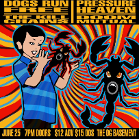 Pressure Heaven, Dogs Run Free, Doom Mutual, and The Kill Chains