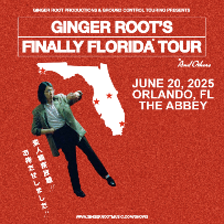 Ginger Roots "Finally Florida" Tour in Orlando