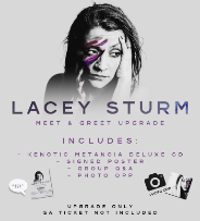 Lacey Sturm meet and greet package