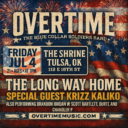 OVERTIME: The Long Way Home Tour w/ KRIZZ KALIKO in Tulsa